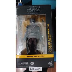 Pirate Captain Brutus (Port Borgo) Skeleton Crew Black Series #06 NIB